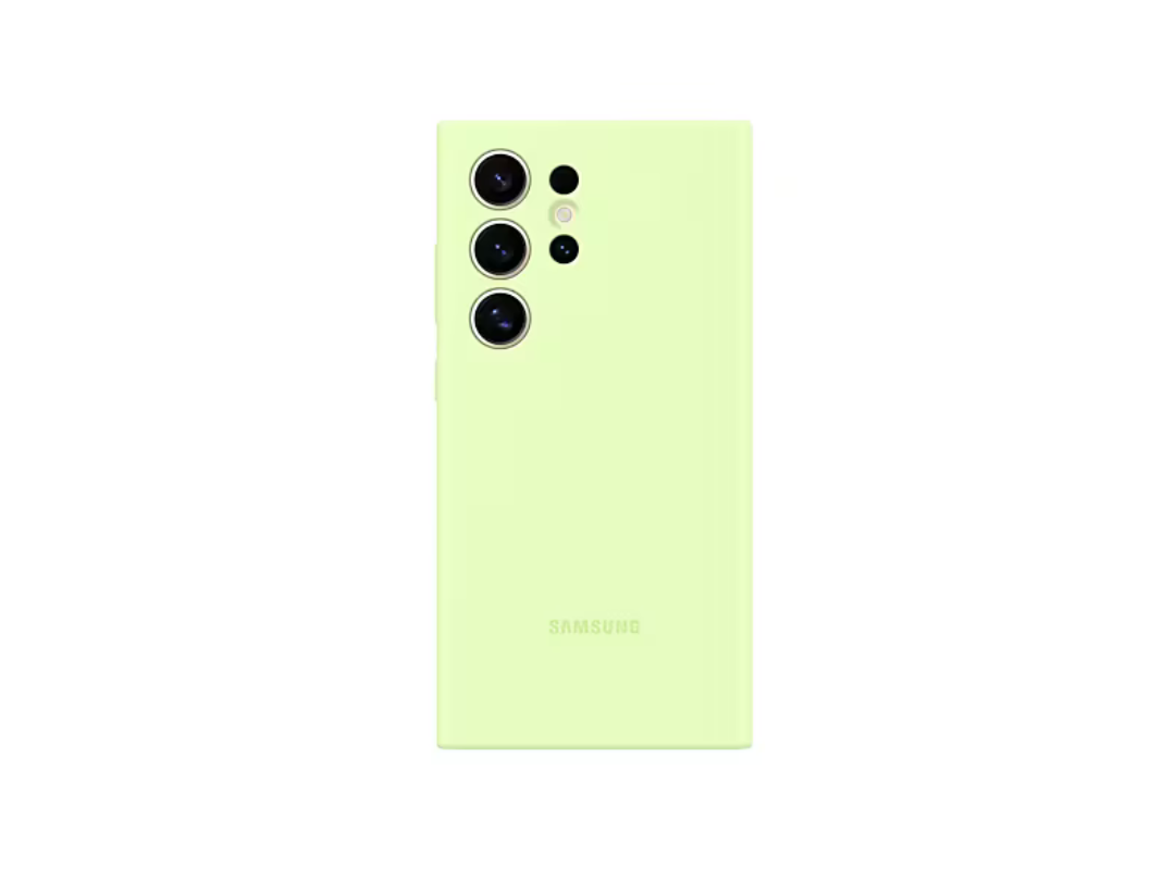 Buy Samsung Galaxy S24 Ultra Silicone Case - Lime in Qatar Buy Samsung Galaxy S24 Ultra Silicone Case - Lime in Qatar